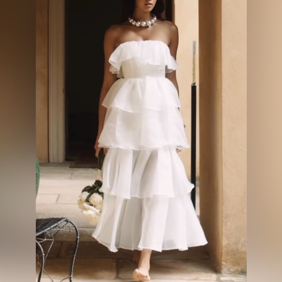 NWT Selfie Leslie Oceana Maxi Dress - Picture 2 of 4